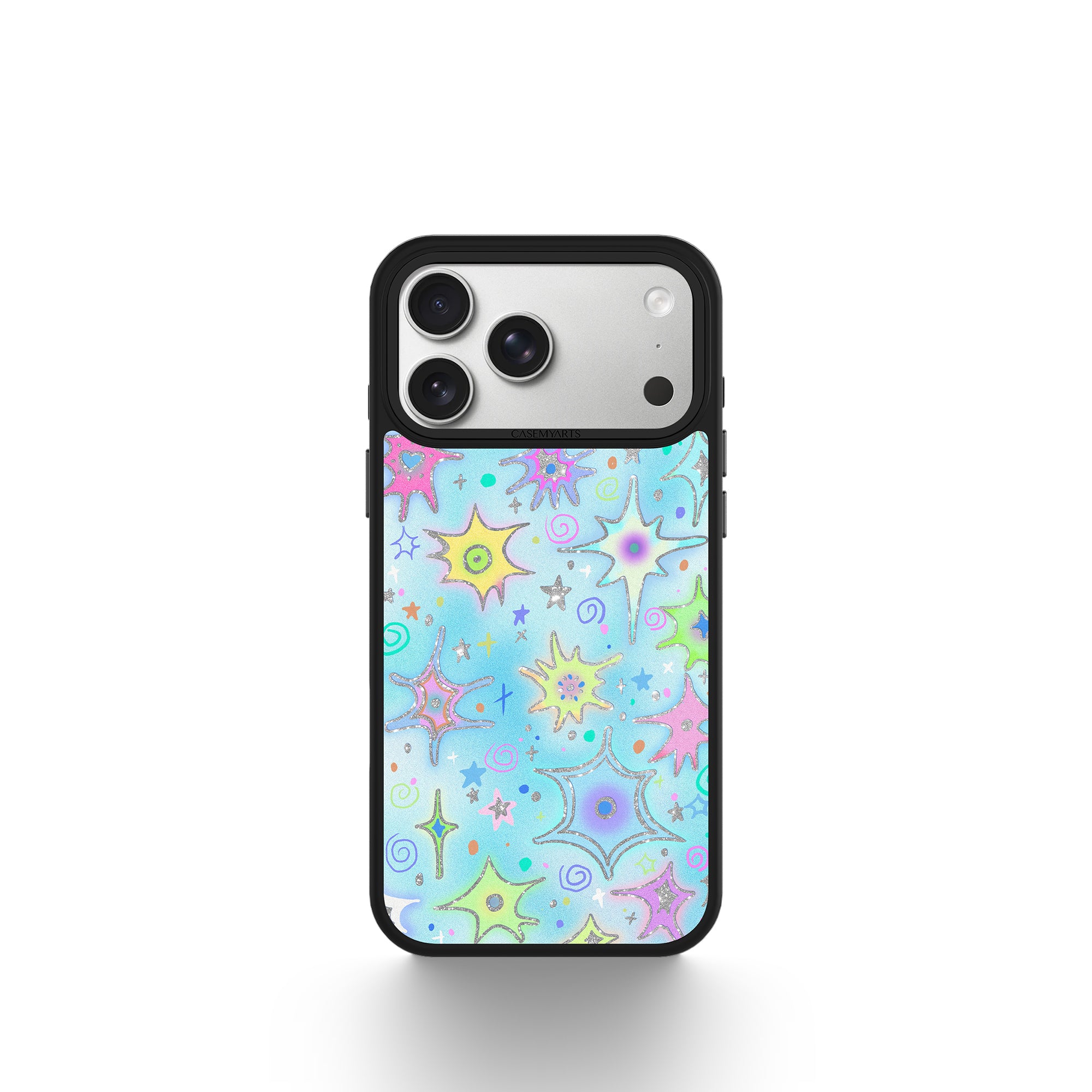 デザイナーズ　ハンドメイド　スマホケース　iPhone Y2K CASEMYART Y2K Neon MagSafe iPhone Case – CASEMYARTS