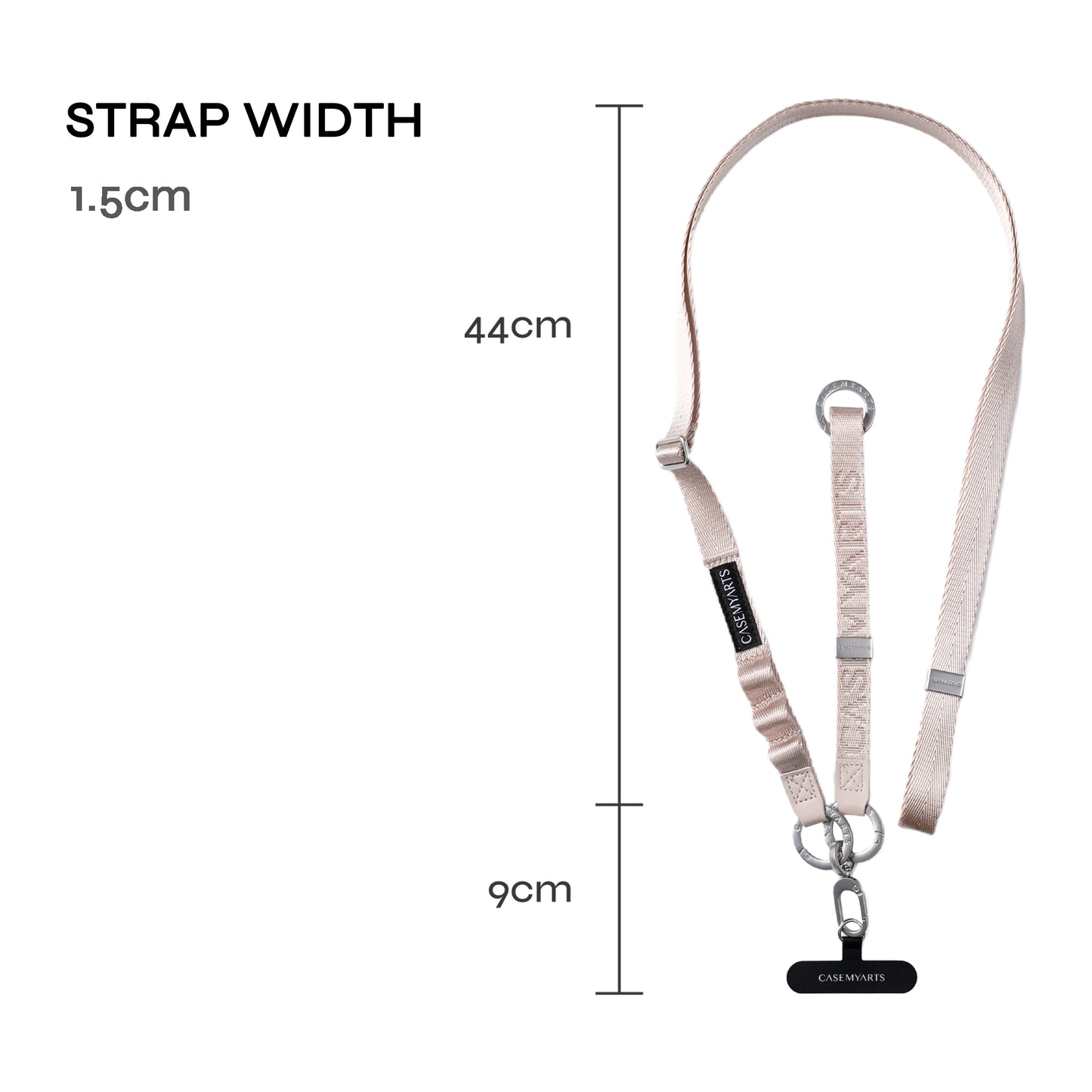CASEMYARTS | 2-in-1 Lanyard | Phone Strap