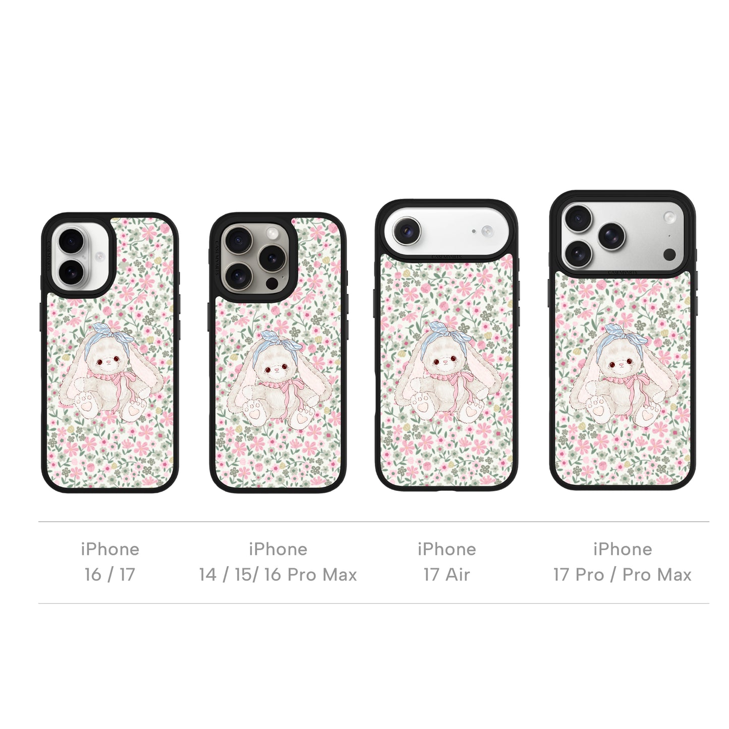 CASEMYARTS | Floral Bunny | MagSafe iPhone Case