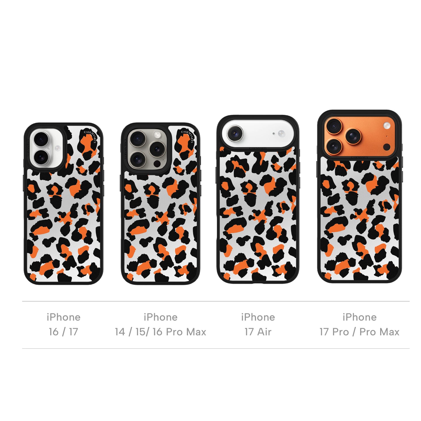 CASEMYARTS | Silver Orange | MagSafe iPhone Case