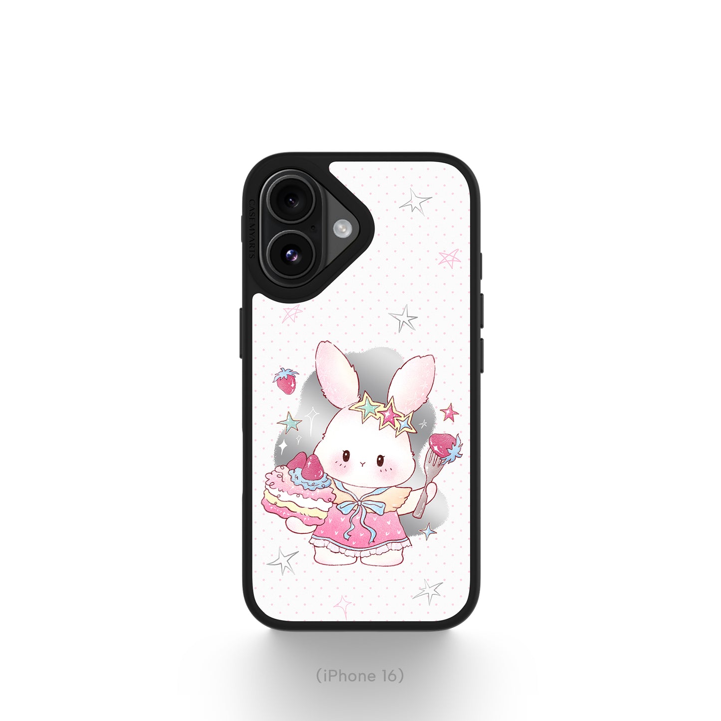 CASEMYARTS | Strawberry Bunny | MagSafe iPhone Case