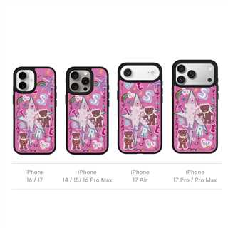 CASEMYARTS | Bear Stickers | MagSafe iPhone Case