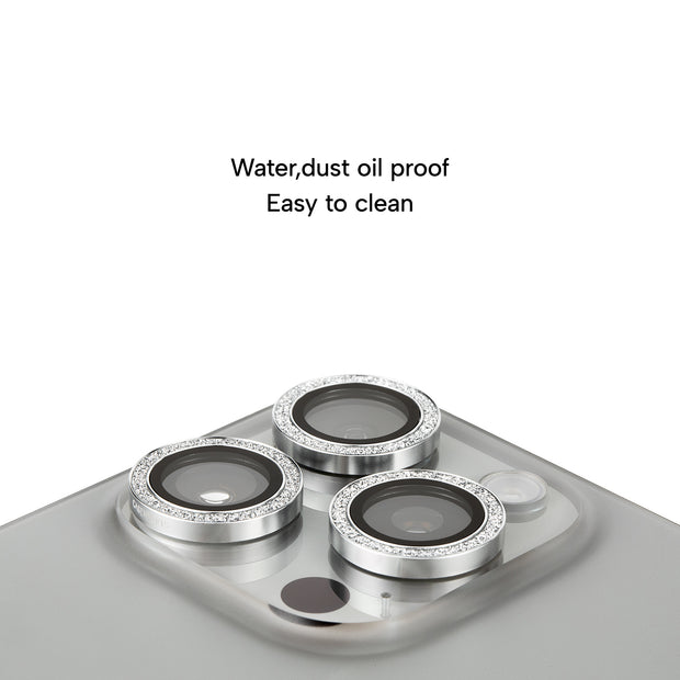 CASEMYARTS Celestial Diamond Glitter iPhone lens protector