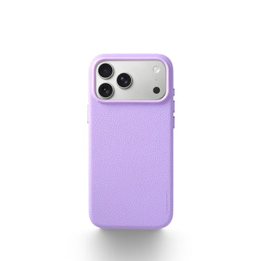 CASEMYARTS Florence Purple MagSafe Leather iPhone Case