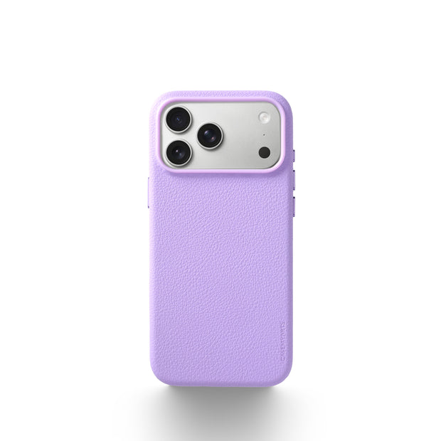 CASEMYARTS Florence Purple MagSafe Leather iPhone Case