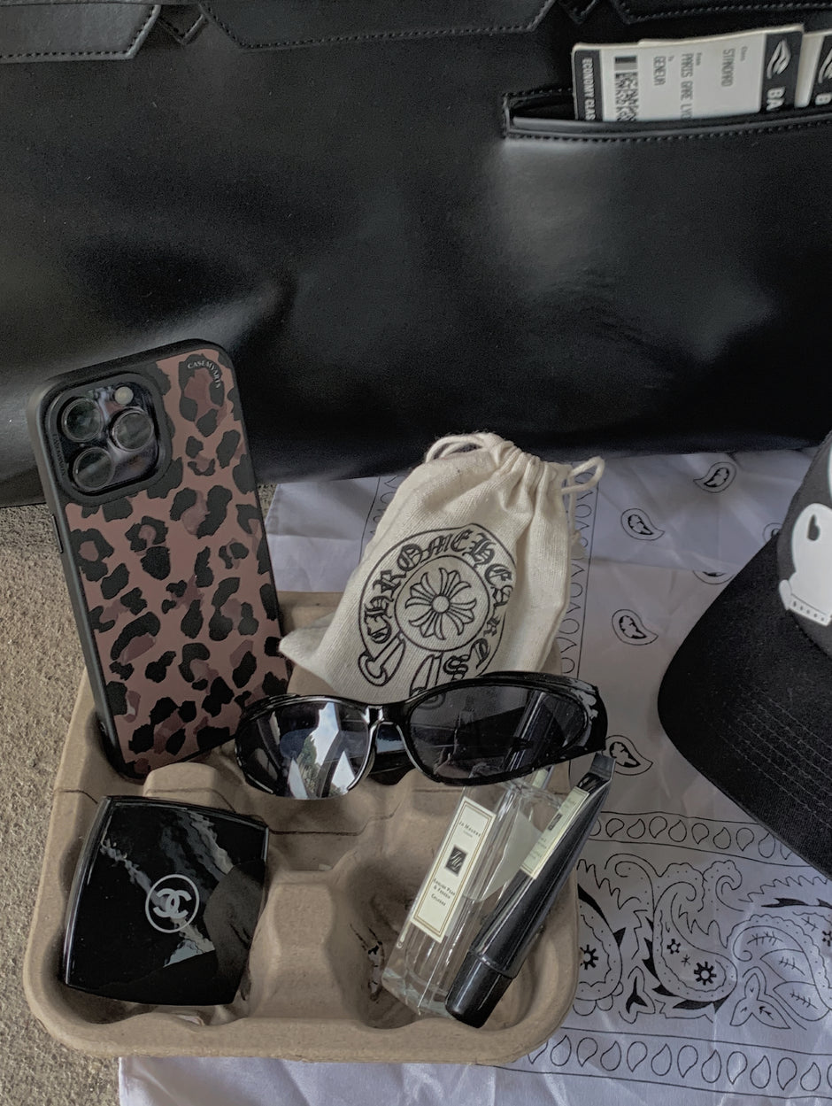 CASEMYARTS Chocolately Leopard MagSafe iPhone Case
