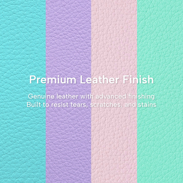 CASEMYARTS Florence Purple MagSafe Leather iPhone Case