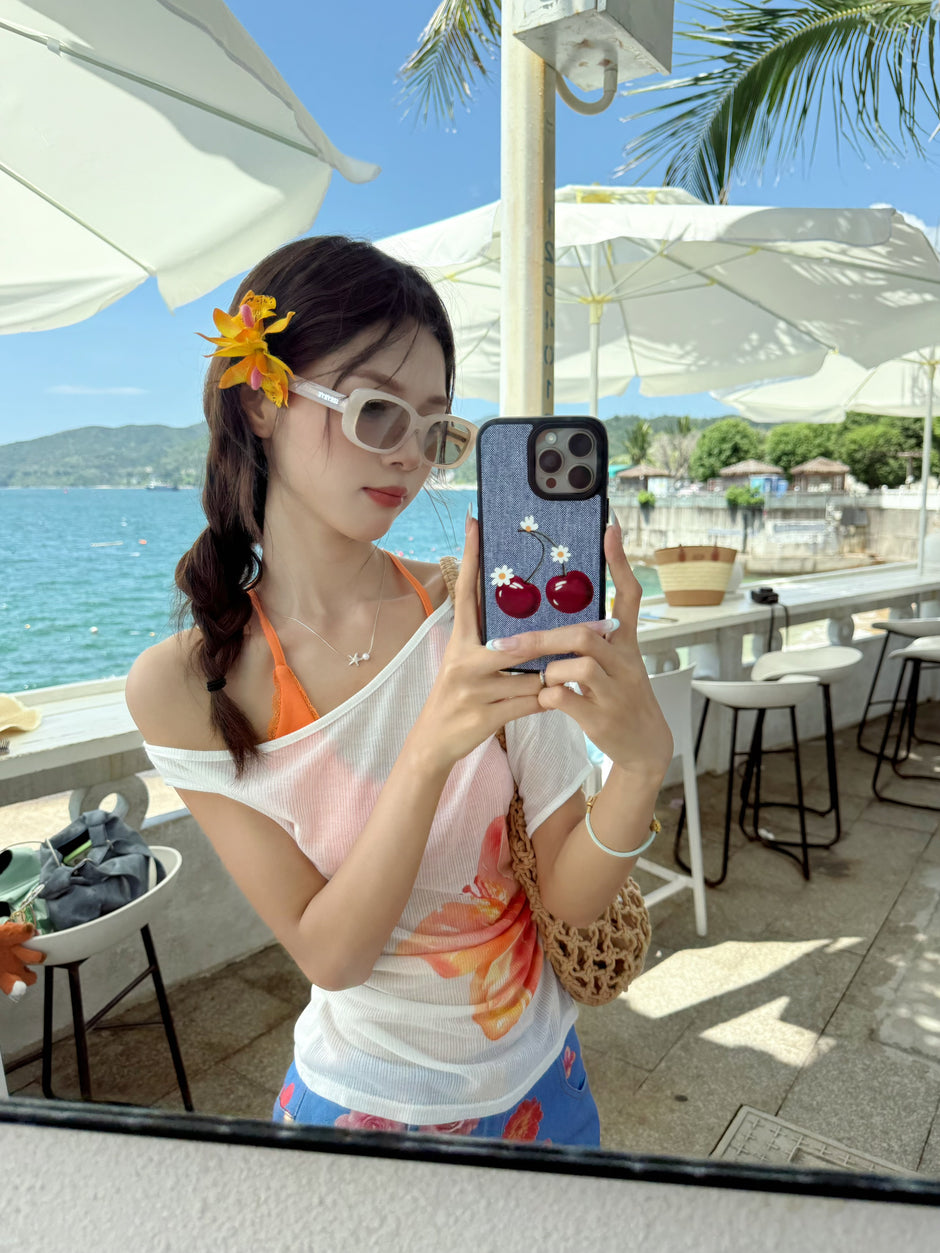 CASEMYARTS Cherry 99' MagSafe iPhone Case