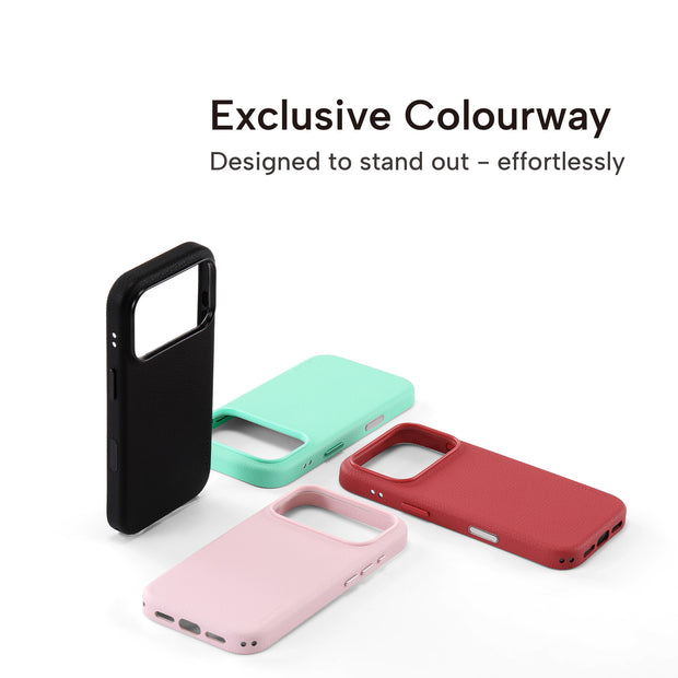CASEMYARTS Rio Barbie Pink MagSafe Leather iPhone Case