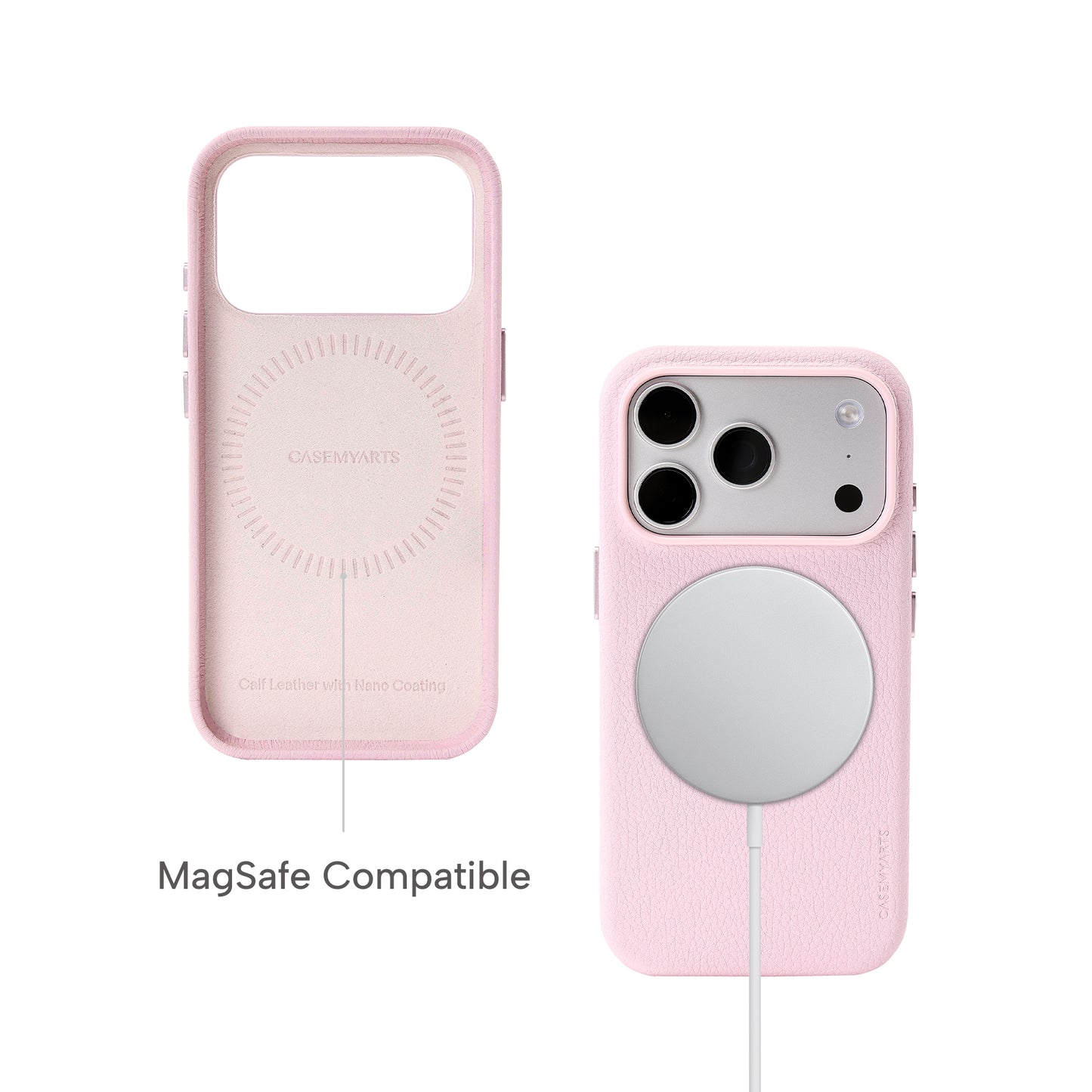 CASEMYARTS | Leather Phone Case | MagSafe iPhone Case