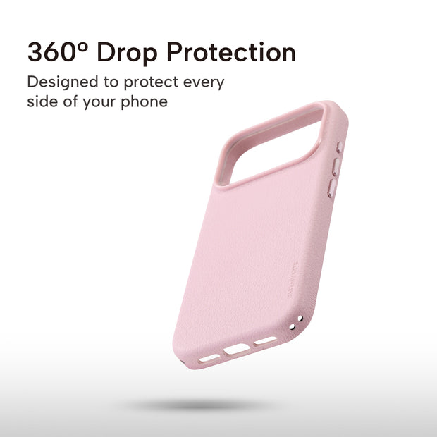 CASEMYARTS Rio Barbie Pink MagSafe Leather iPhone Case