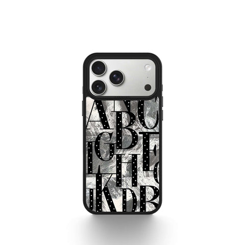 CASEMYARTS Dot Letter Series MagSafe iPhone Case