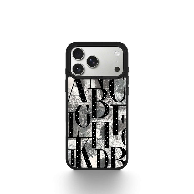 CASEMYARTS Dot Letter Series MagSafe iPhone Case