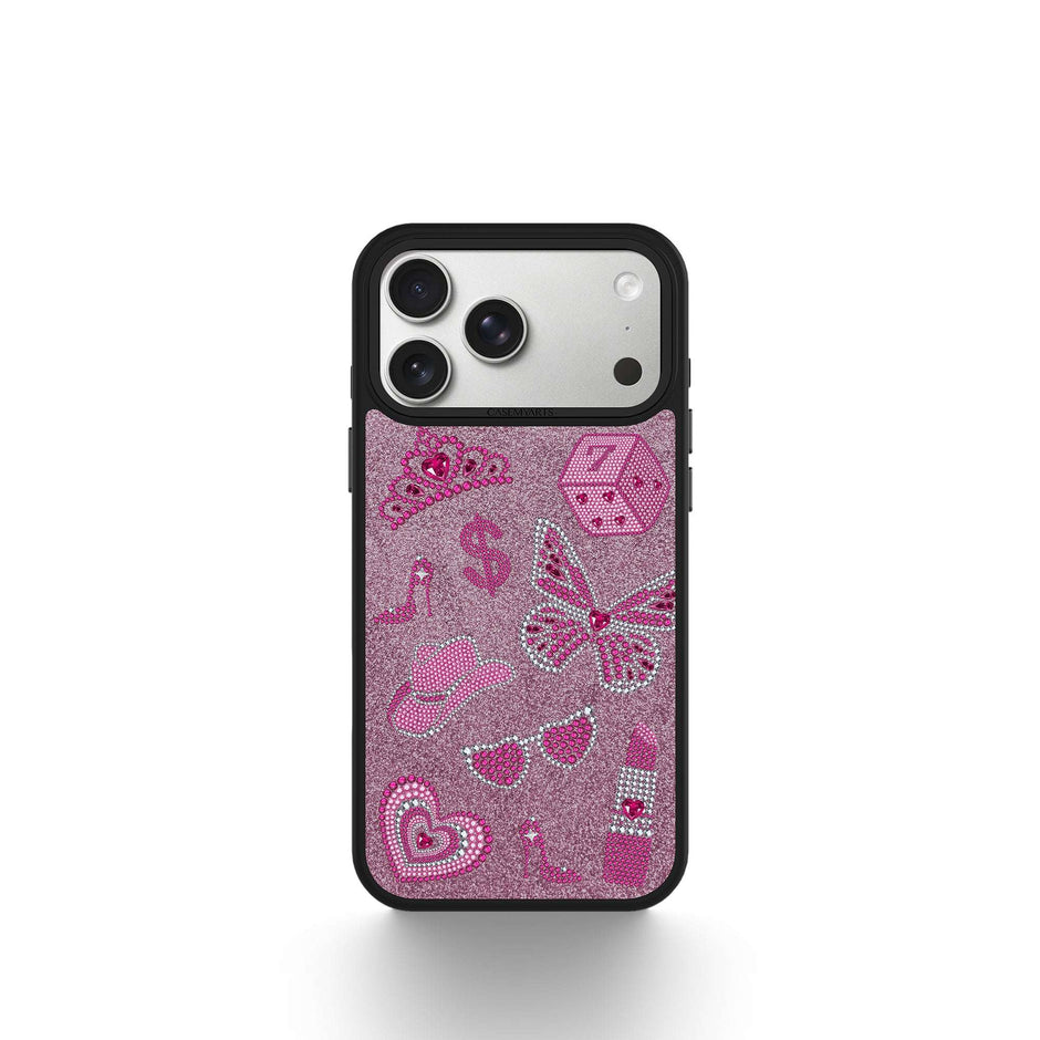 CASEMYARTS Hot Pink Girls MagSafe iPhone Case