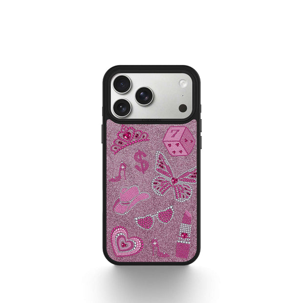 CASEMYARTS Hot Pink Girls MagSafe iPhone Case
