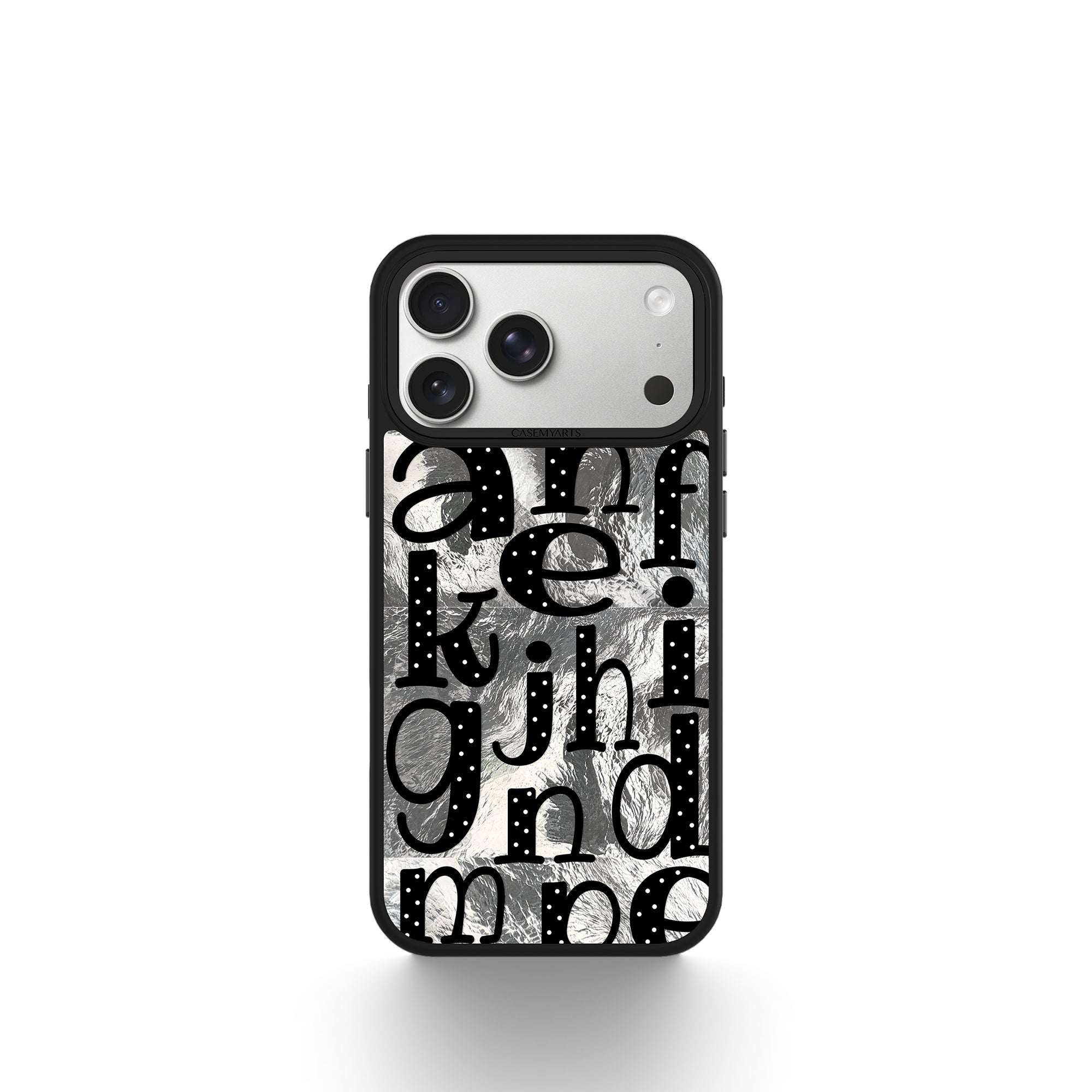 CASEMYARTS Dot Letter Series MagSafe iPhone Case