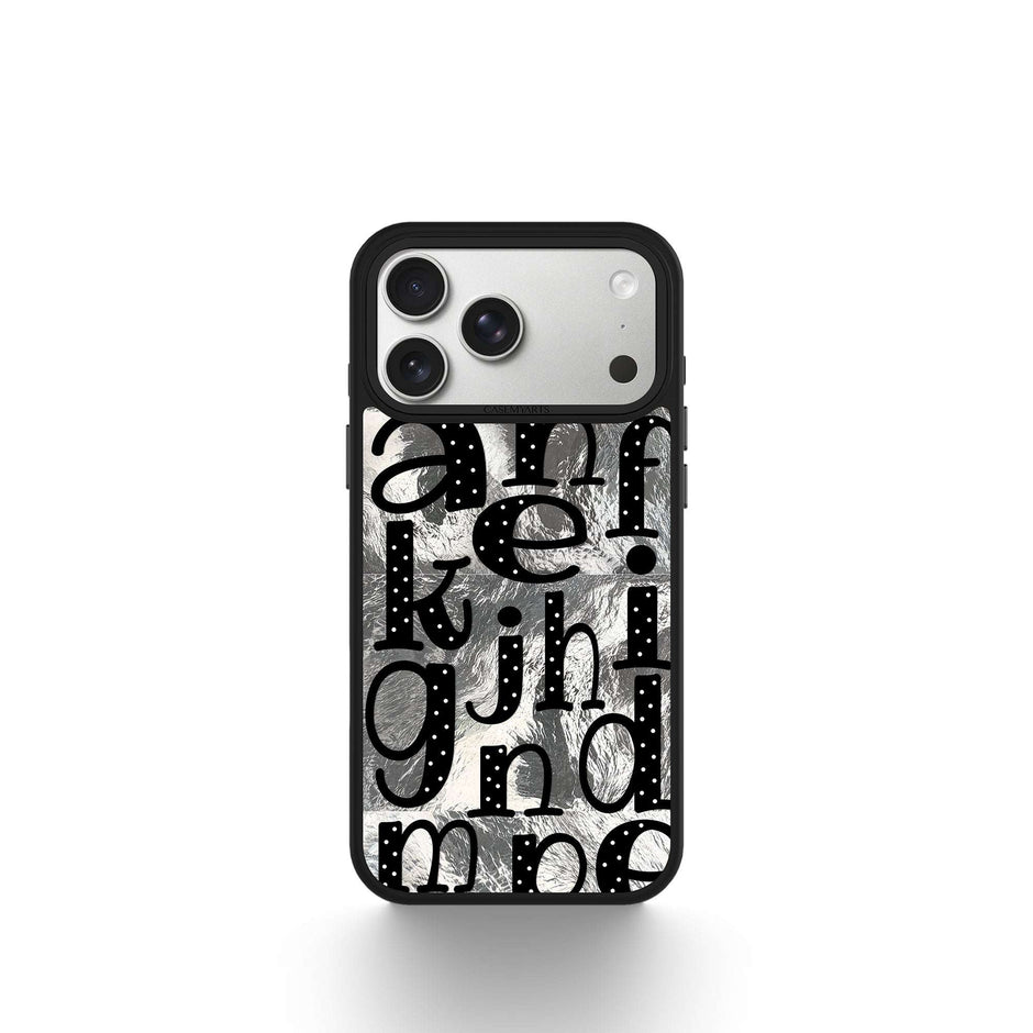CASEMYARTS Dot Letter Series MagSafe iPhone Case