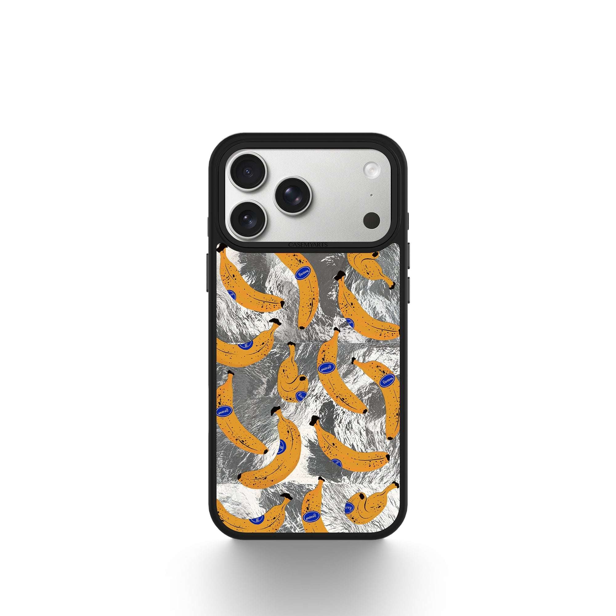 CASEMYARTS Silver Fruits Series MagSafe iPhone Case
