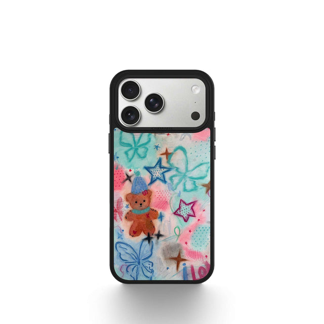 CASEMYARTS Doodle Bear MagSafe iPhone Case
