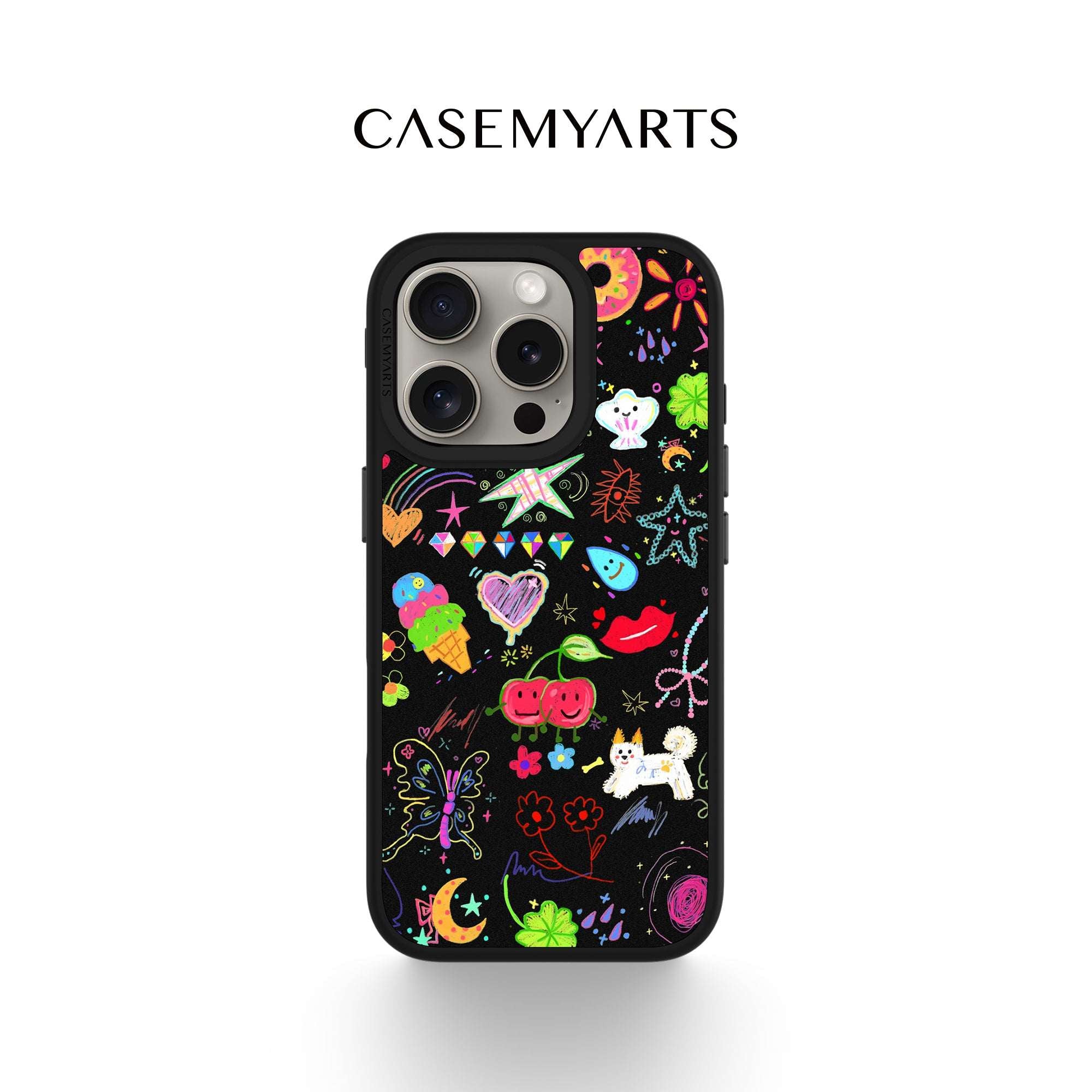 CASEMYARTS Colour Chaos MagSafe iPhone Case