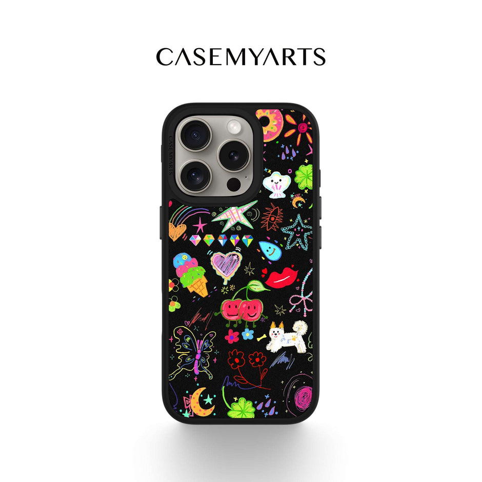 CASEMYARTS Colour Chaos MagSafe iPhone Case