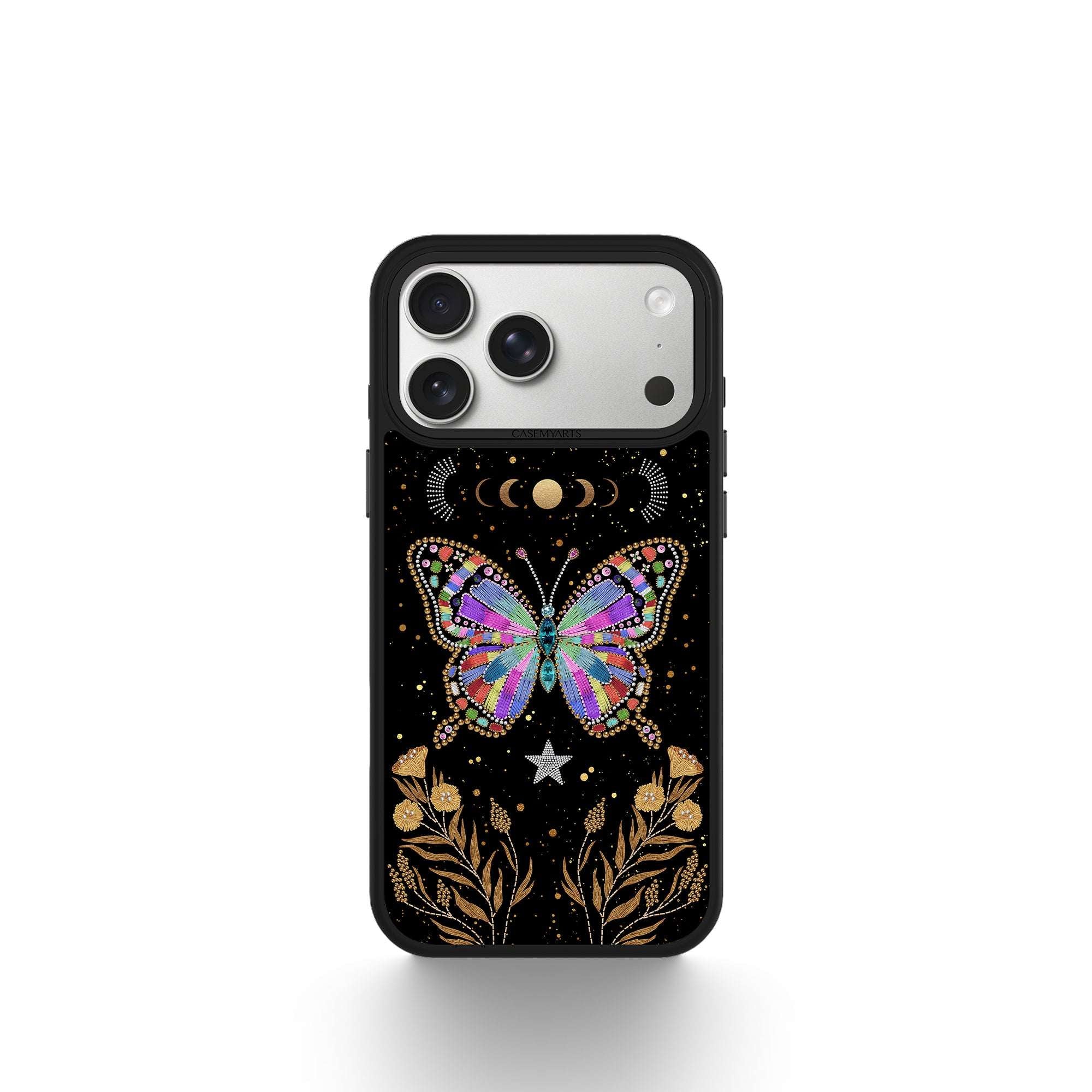 CASEMYARTS Celestial Butterfly MagSafe iPhone Case