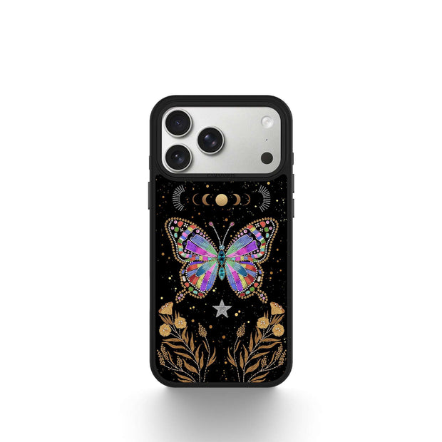 CASEMYARTS Celestial Butterfly MagSafe iPhone Case