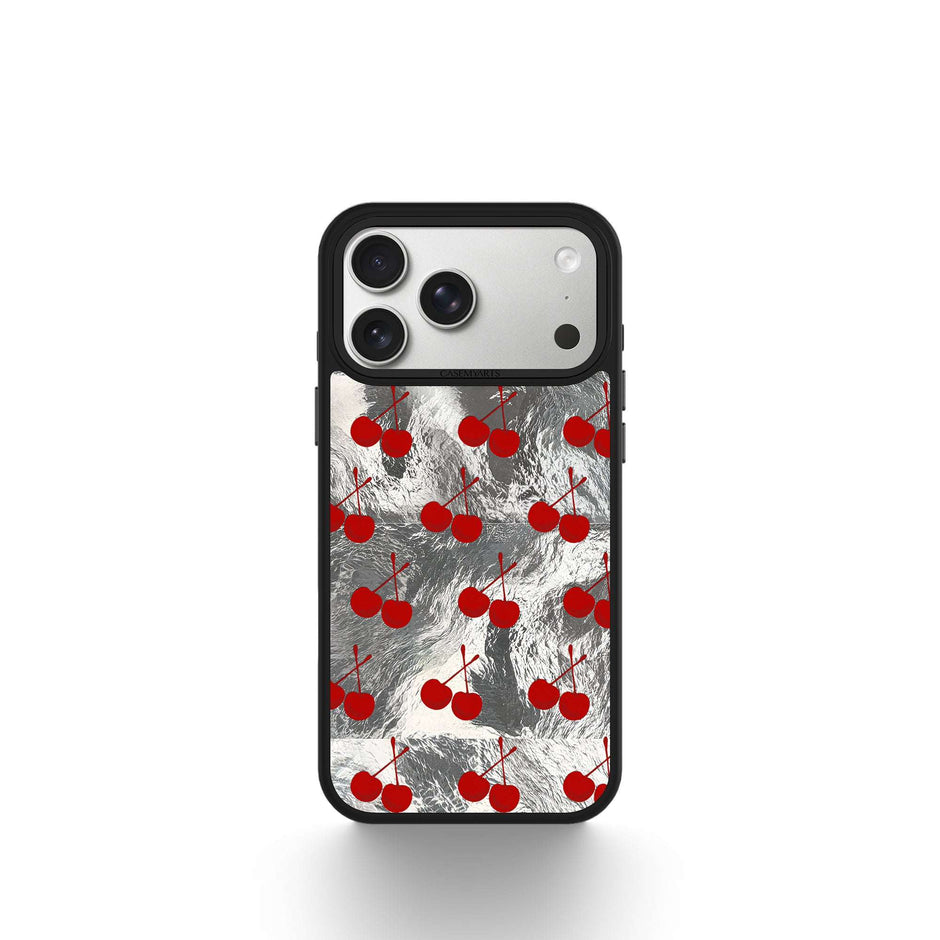 CASEMYARTS Silver Fruits Series MagSafe iPhone Case