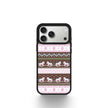 CASEMYARTS Rocking Horse Sweater MagSafe iPhone Case