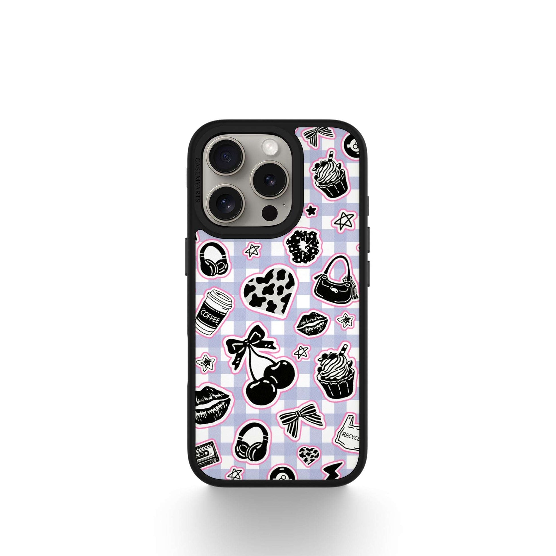 CASEMYARTS | Lavender Lush Stickers | MagSafe iPhone Case