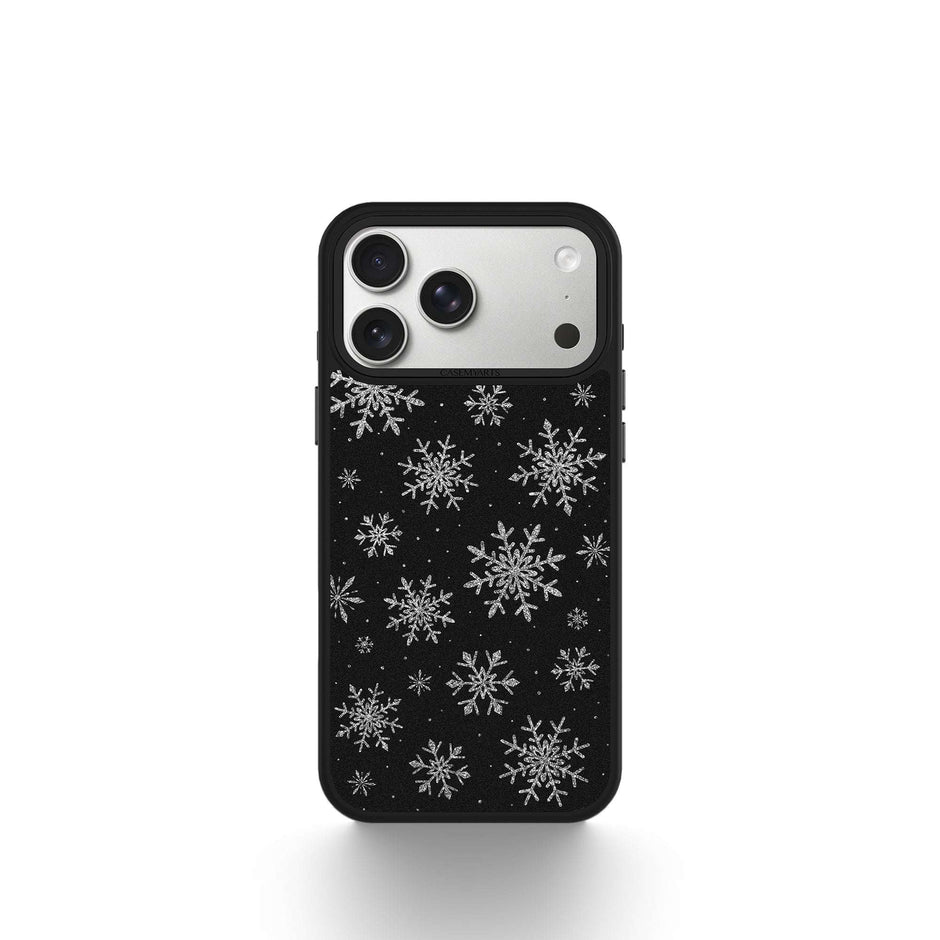 CASEMYARTS Crystal Snowflake MagSafe iPhone Case