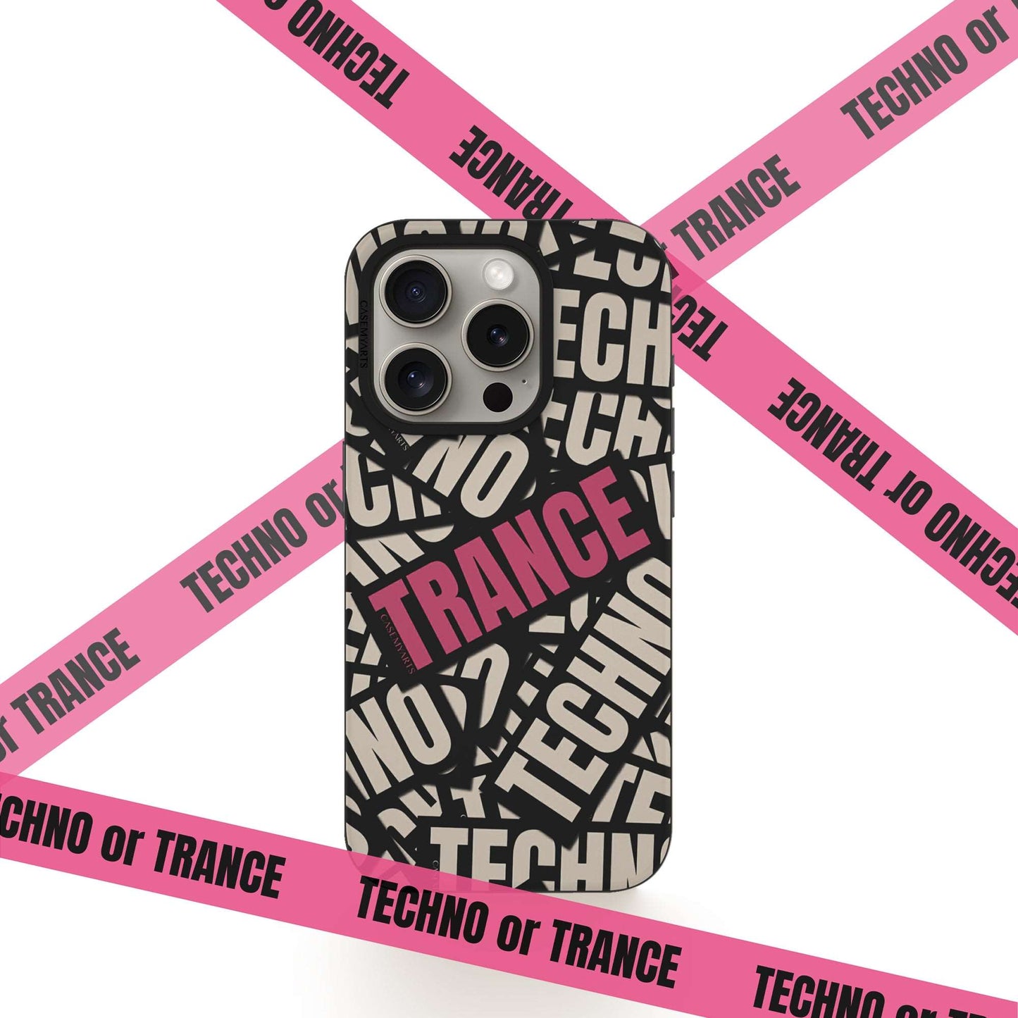 CASEMYARTS Trance Techno MagSafe iPhone Case