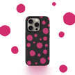 CASEMYARTS Dottily Pink MagSafe iPhone Case