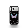 CASEMYARTS Fluttering in Silver MagSafe iPhone Case