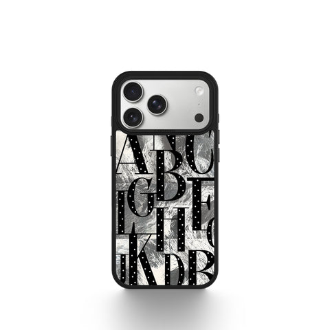 CASEMYARTS Dot Letter Series MagSafe iPhone Case