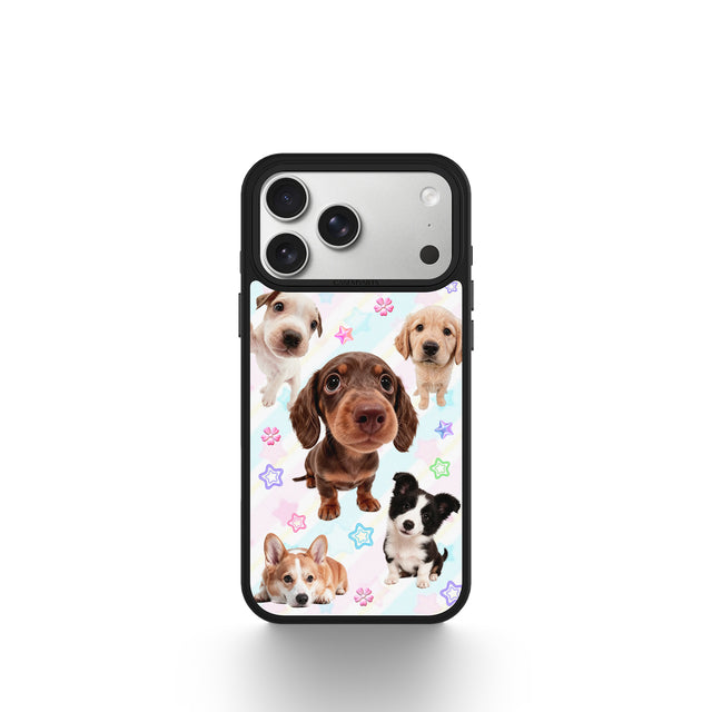 CASEMYARTS Cute Puppy Magsafe iPhone Case