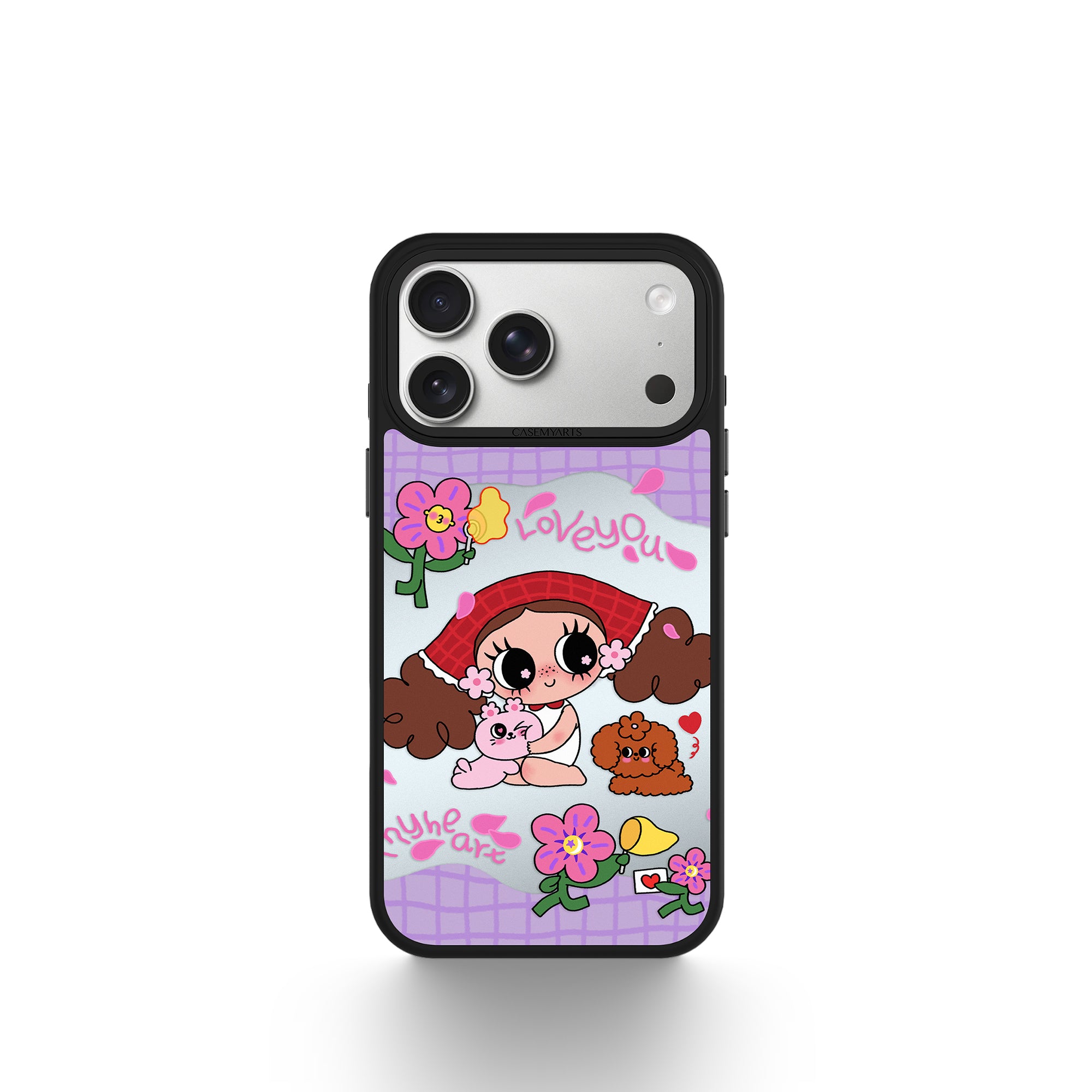 CASEMYARTS Free Flower MagSafe iPhone Case
