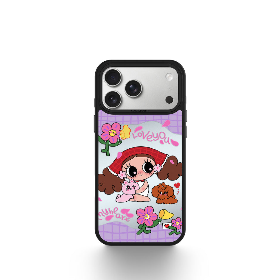 CASEMYARTS Free Flower MagSafe iPhone Case