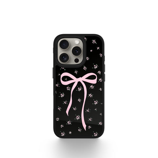 CASEMYARTS Pink Floral MagSafe iPhone Case