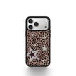 CASEMYARTS Leopard Star MagSafe iPhone Case
