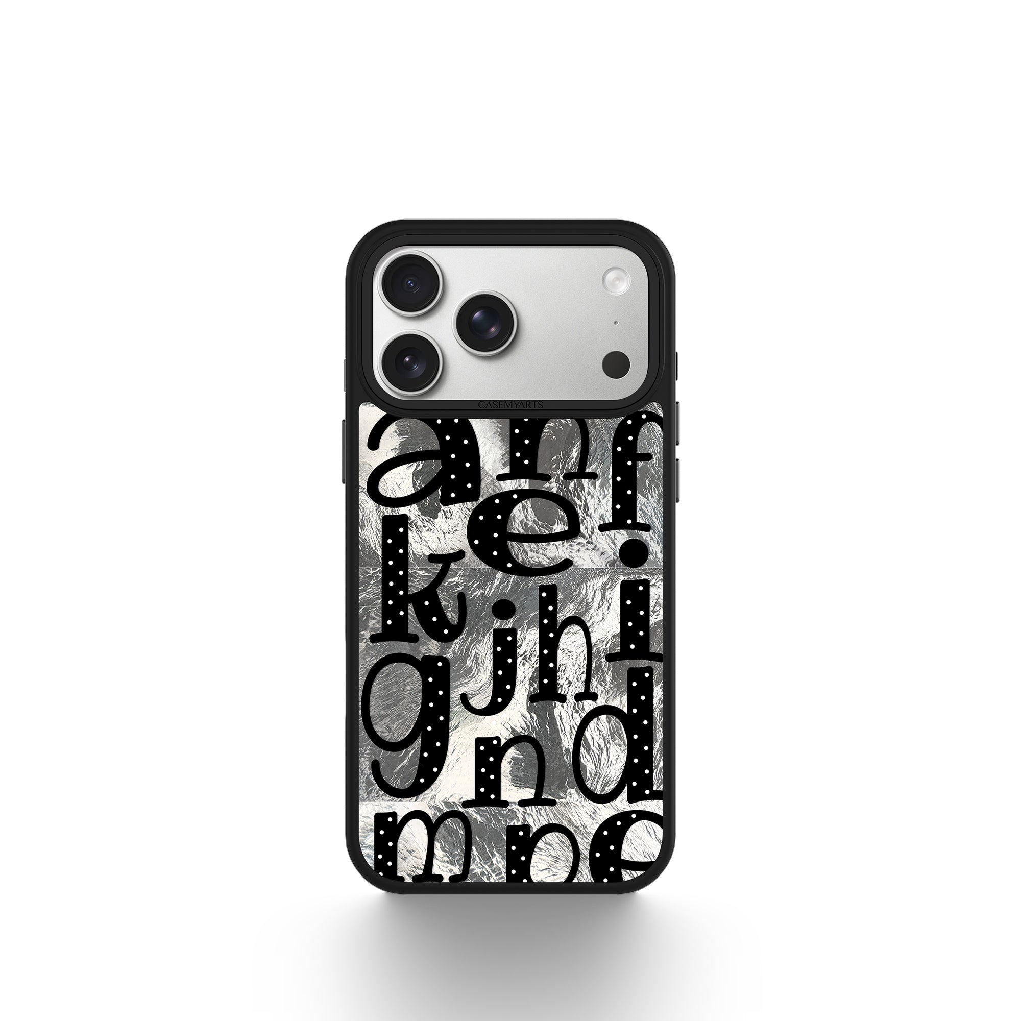 CASEMYARTS Dot Letter Series MagSafe iPhone Case