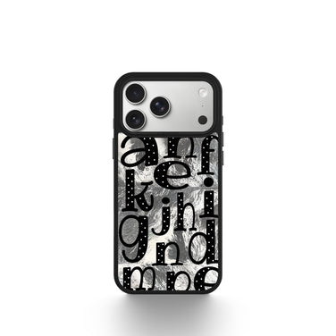 CASEMYARTS Dot Letter Series MagSafe iPhone Case