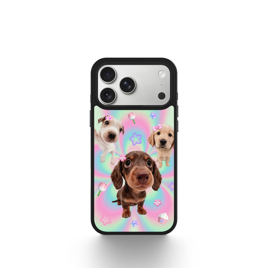 CASEMYARTS Cute Puppy Magsafe iPhone Case