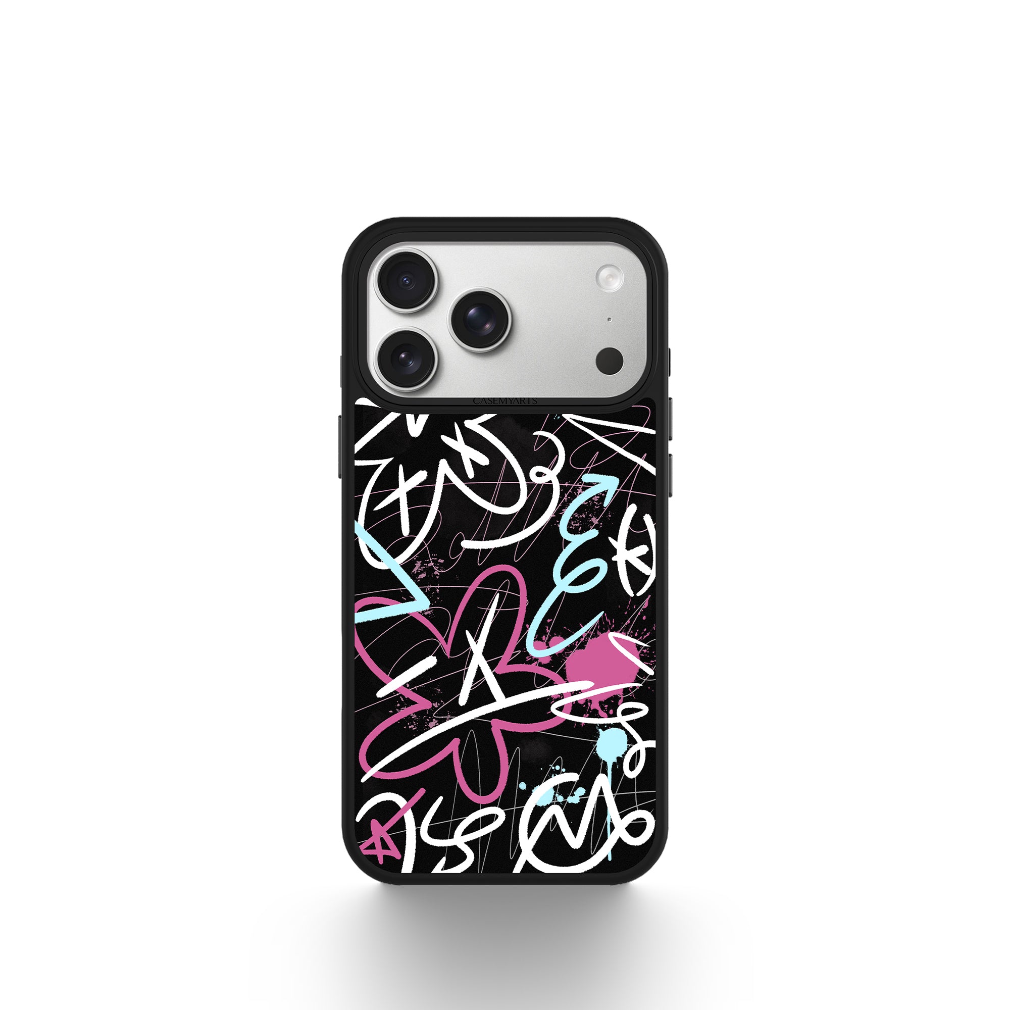 CASEMYARTS Scribble Lines MagSafe iPhone Case