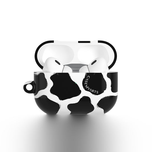 CASEMYARTS Cow Print AirPods Case