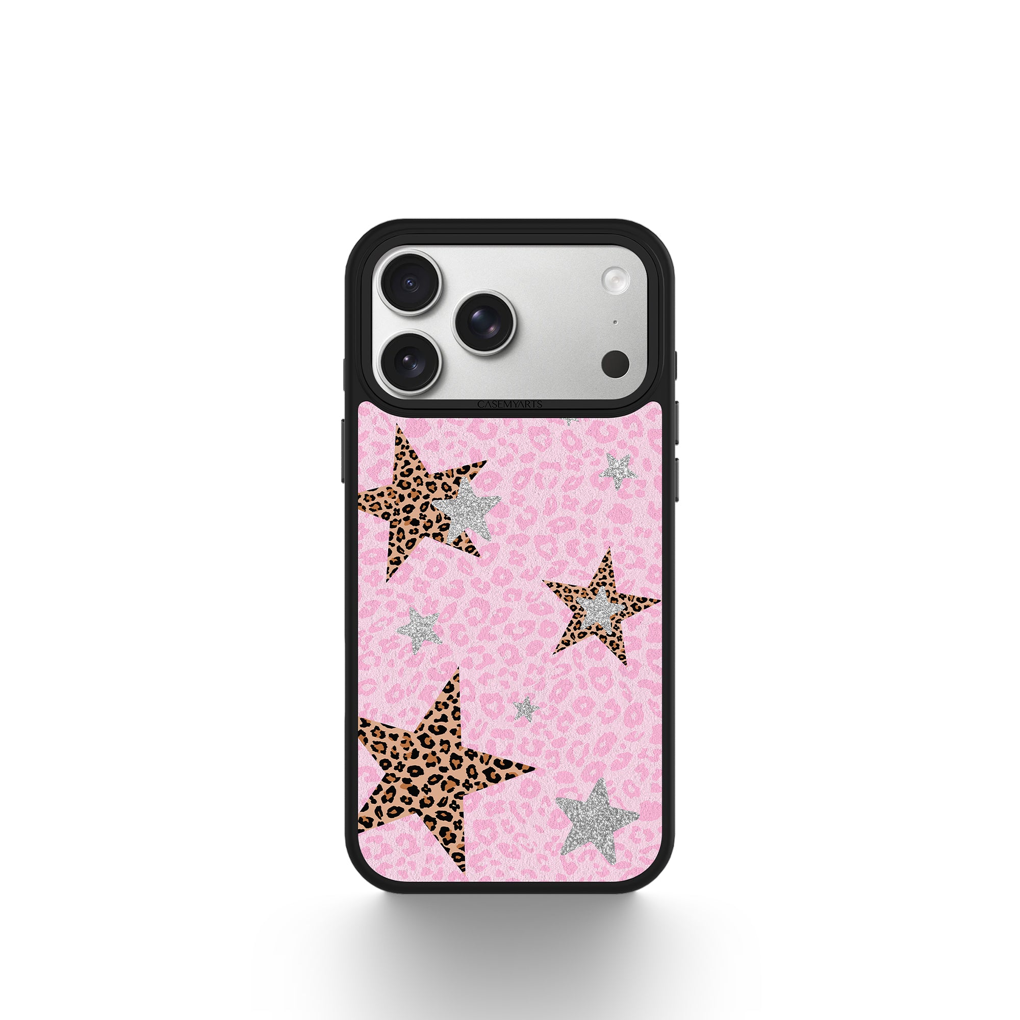 CASEMYARTS Leopard Star MagSafe iPhone Case