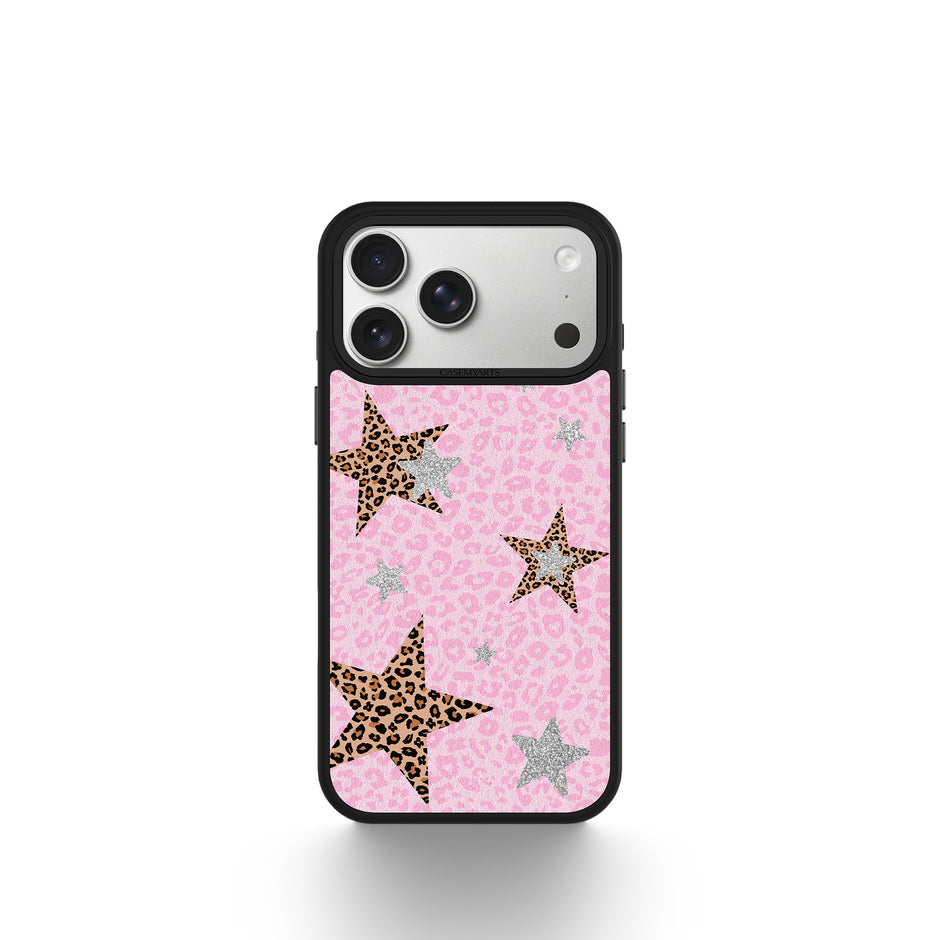 CASEMYARTS Leopard Star MagSafe iPhone Case