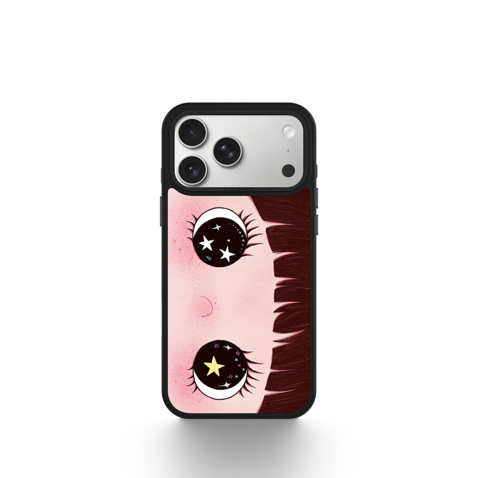 CASEMYARTS Star-Eyed Girl Magsafe iPhone Case