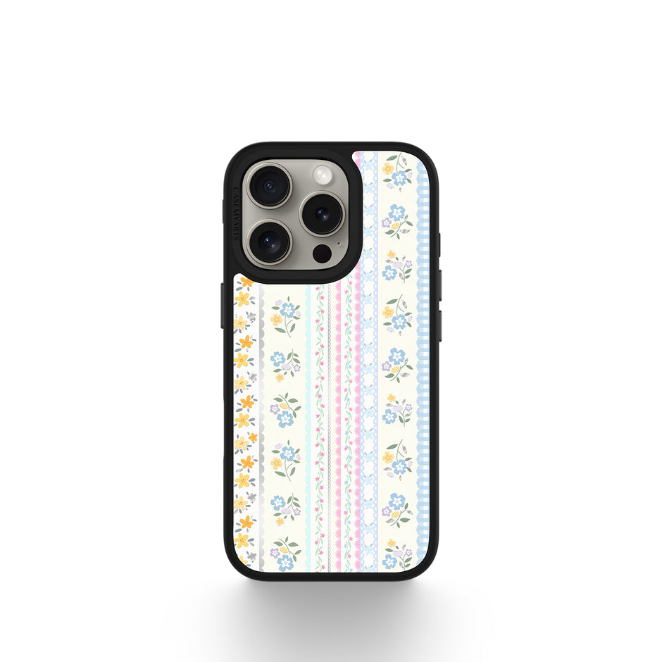 CASEMYARTS Lace Bloom MagSafe iPhone Case