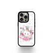 CASEMYARTS Strawberry Bunny MagSafe iPhone Case